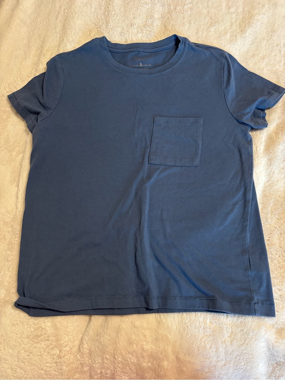 Arizona Jean Company womens Chest Pocket T-Shirt — Blue